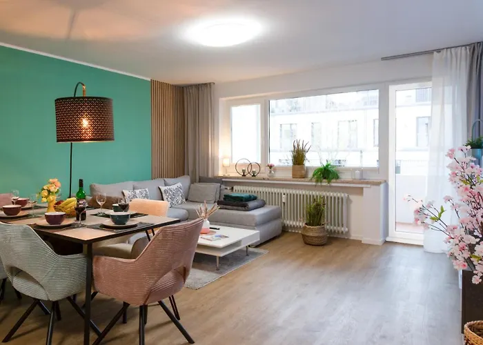Micasa Ol - Modernes In Bestlage - Kueche - Wlan - Balkon - Fugenloses Bad Apartment *